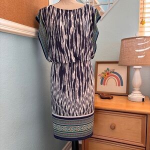 Chico’s Native Border Becky Blouson Dress NWT Sz. 8/M Chico's 1 (6)